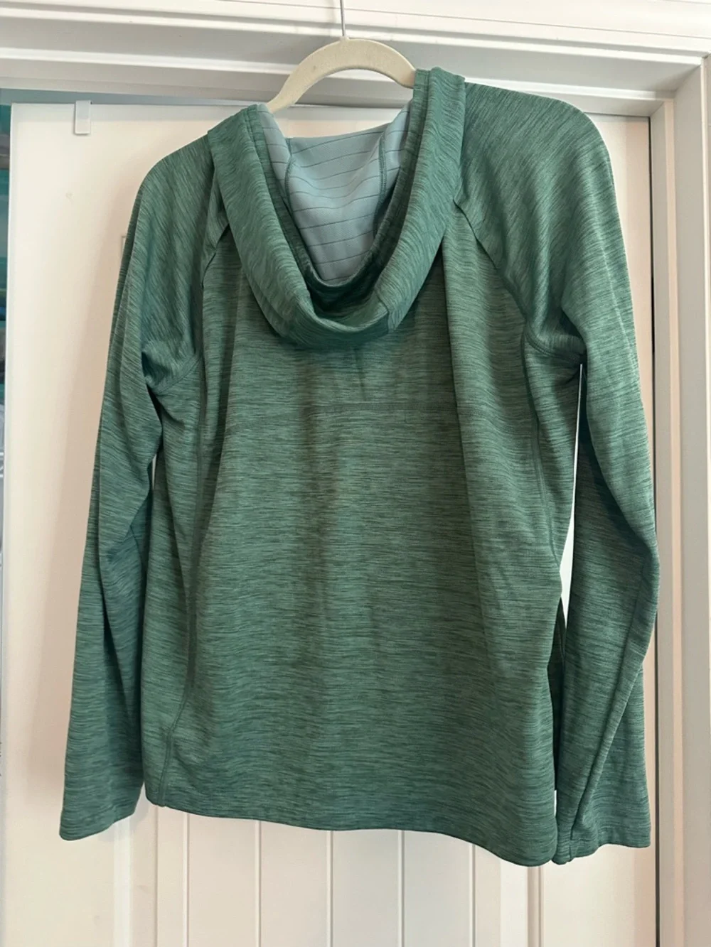 Men’s M Marmot Sunrift Teal Half Zip Hoodie Jacket